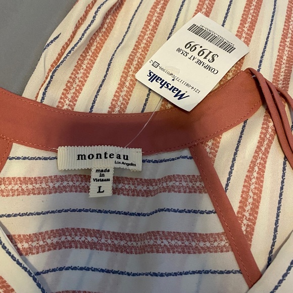 Monteau Striped Maxi Dress - Picture 2 of 2